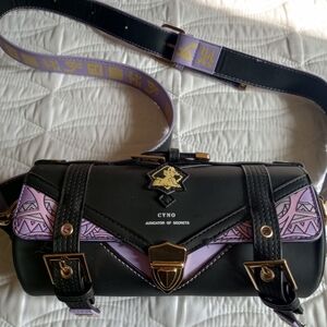 Genshin Impact Cyno Theme Impression Series Shoulder/Cross Body Bag.💜 Like New!